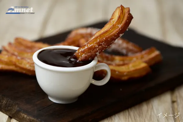 churros con chocolate