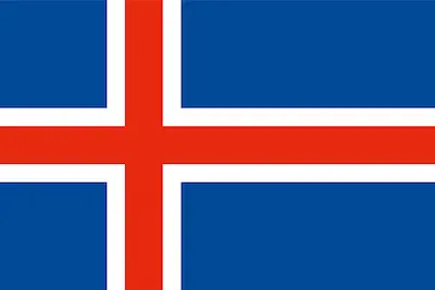 アイスランド国旗