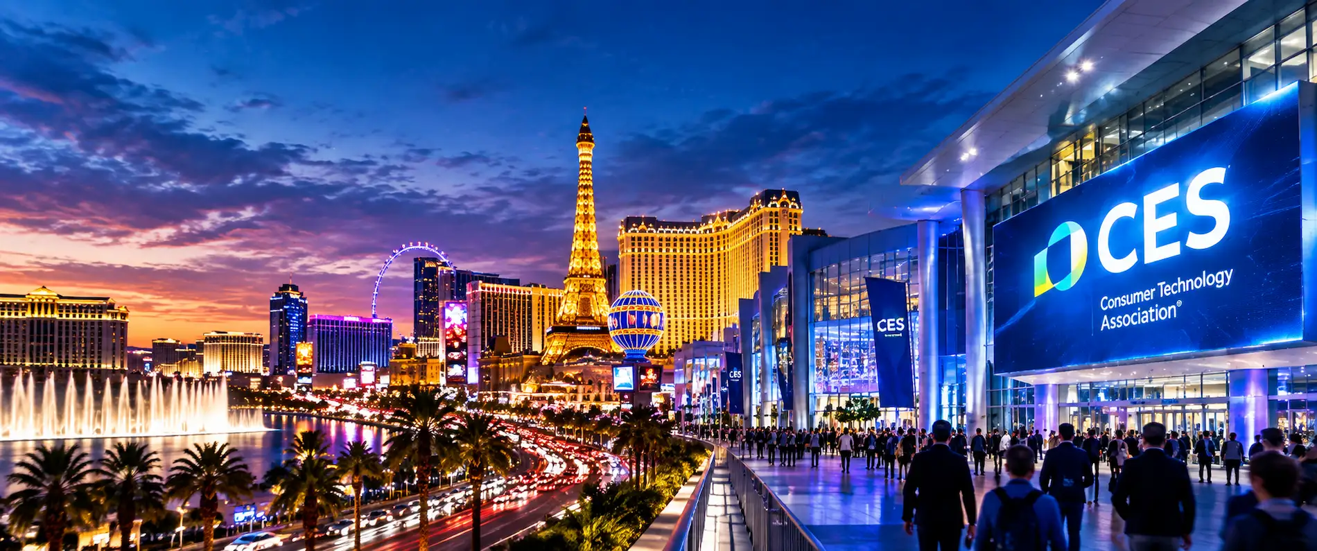ラスベガスとCES 2027のイメージ