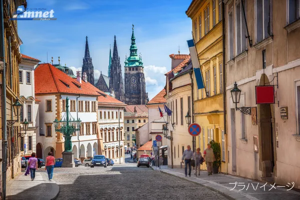 チェコ・プラハ6日間フリープラン★市内中心ホテルに滞在＆人気のエミレーツ航空利用【関空発】